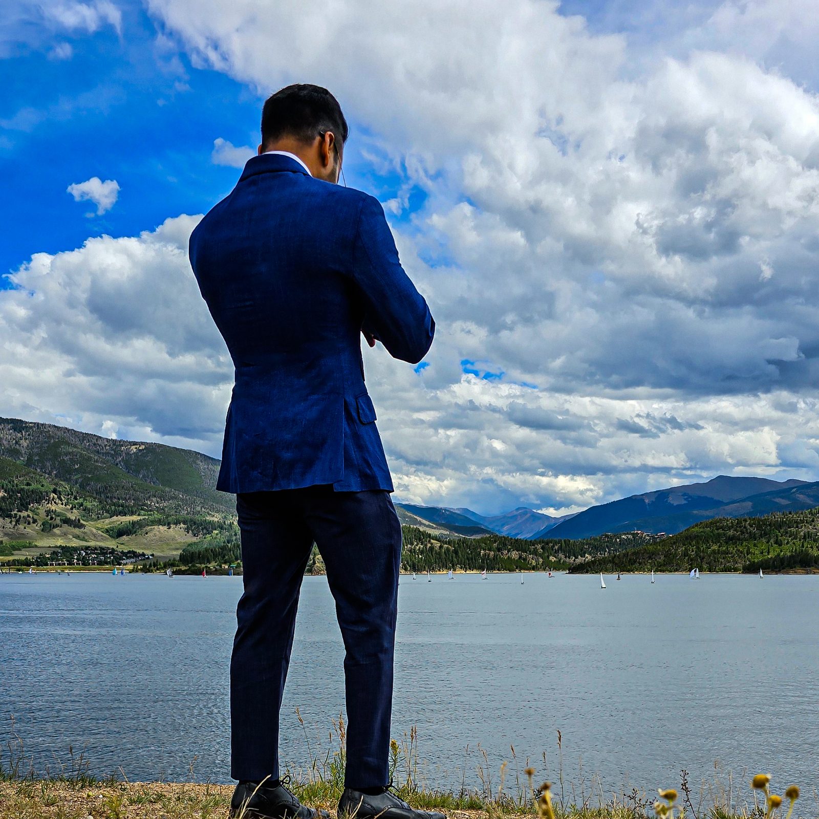 Overlooking Lake Dillon, Colorado