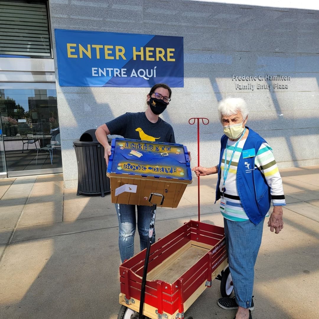 Underdog book drive delivery