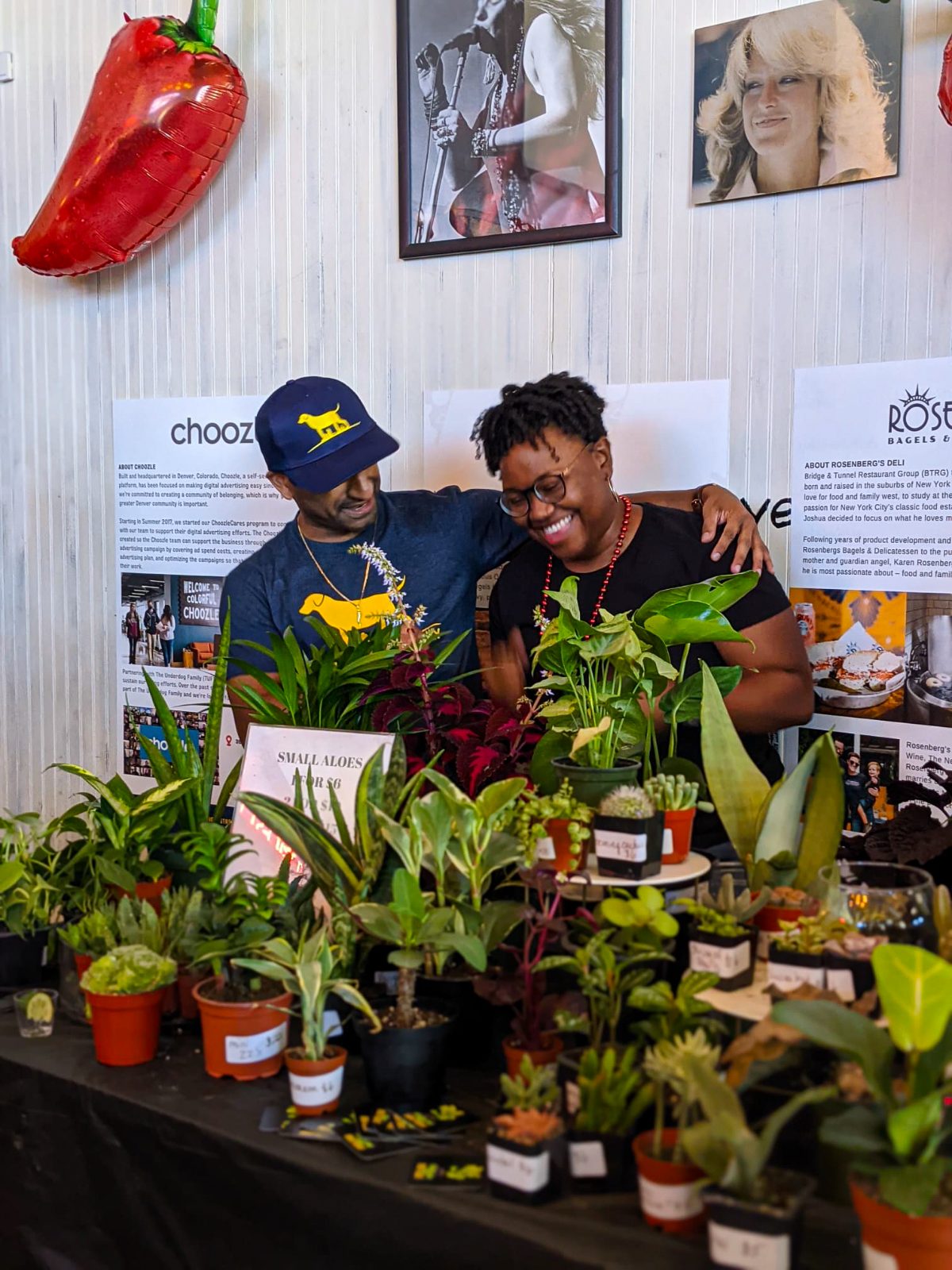 Spicy Sunday small business pop-up at Lustre Pearl in Denver