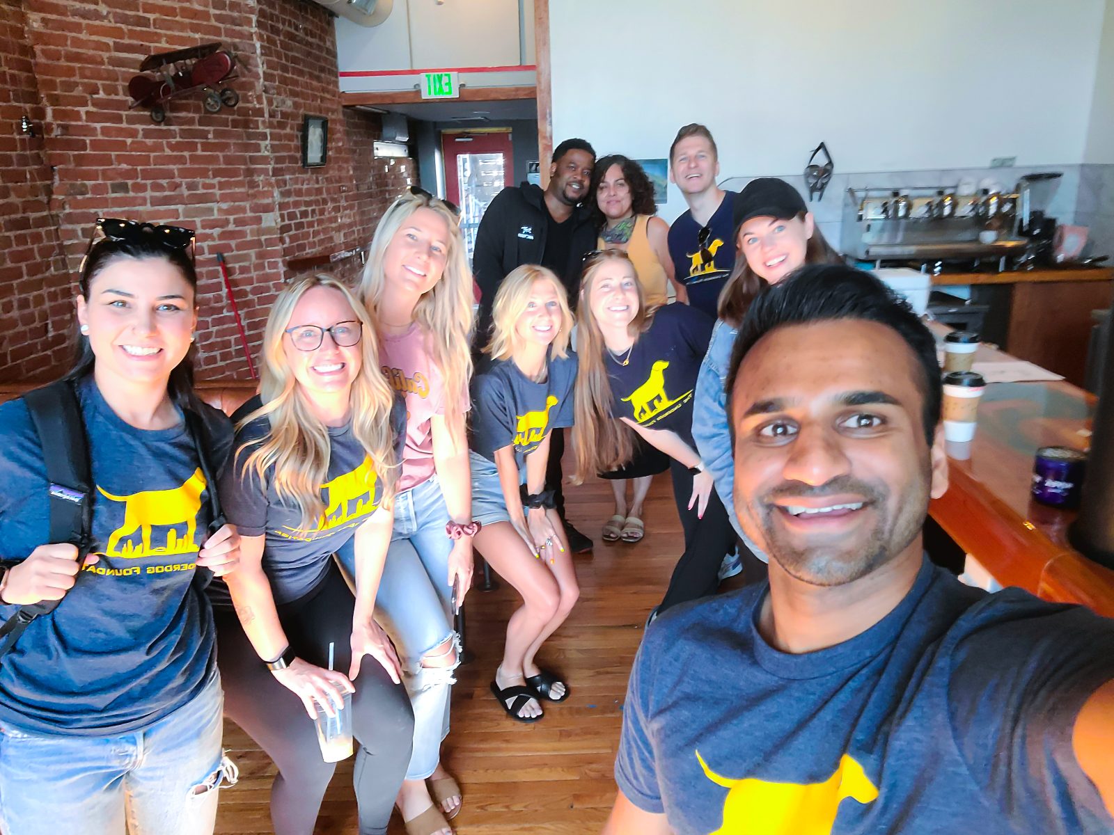 The Underdog Family volunteer team